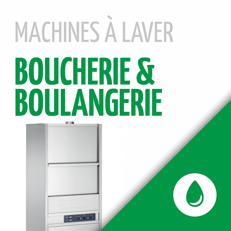 Machines à laver professionnelles pour boucherie et boulangerie